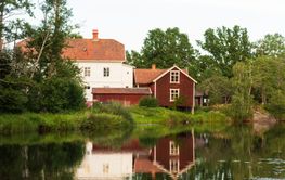 Houses of a swedish village