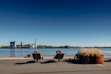Aalborg Central Waterfront in Denmark