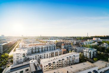 Hammarby Sjostad in Stockholm, Sweden
