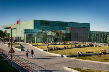 Building under clear sky in Helsinki, Finland