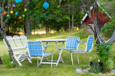 Old garden furniture