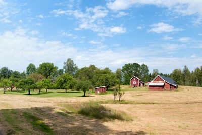 Farm in the swedish countryside