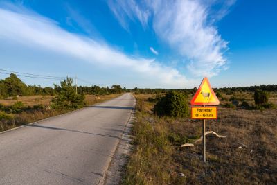 Landsväg på Fårö