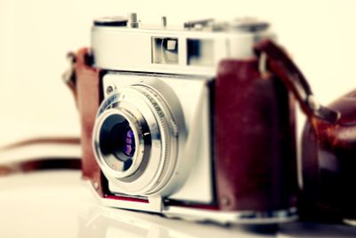 Old fashioned photography camera
