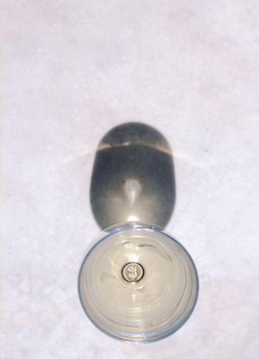 Two elegant long-stemmed glass with chilled alcoholic...