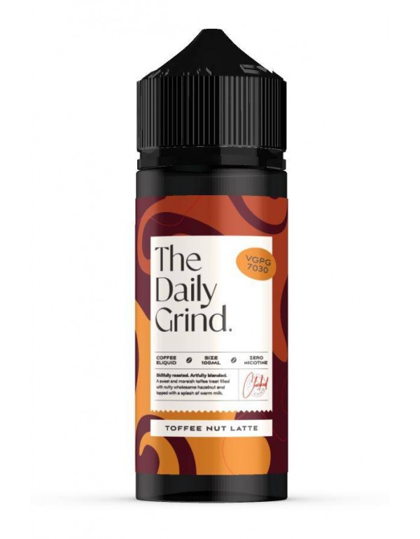The Daily Grind | Toffee Nut Latte |  100ml E-liqu...