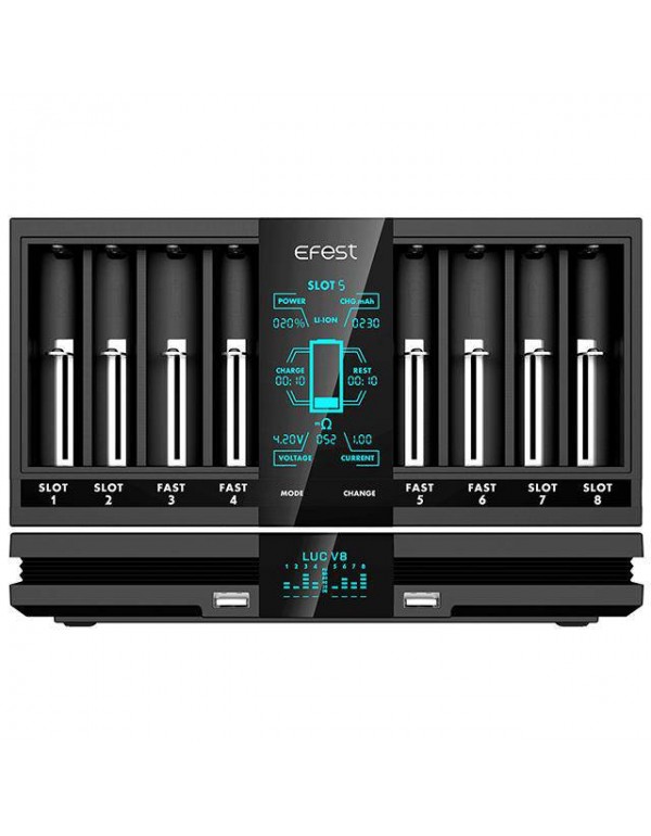Efest LUC V8 | 8 Bay Charger