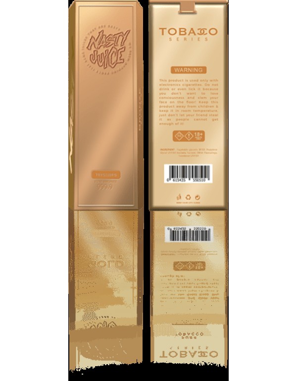Nasty Juice Tobacco Series - Tobacco Bronze Blend ...