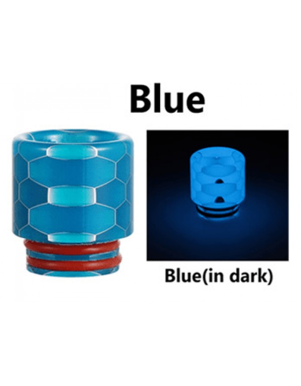 810 Luminous Snake Skin Drip Tip