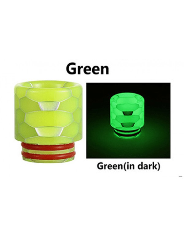 810 Luminous Snake Skin Drip Tip