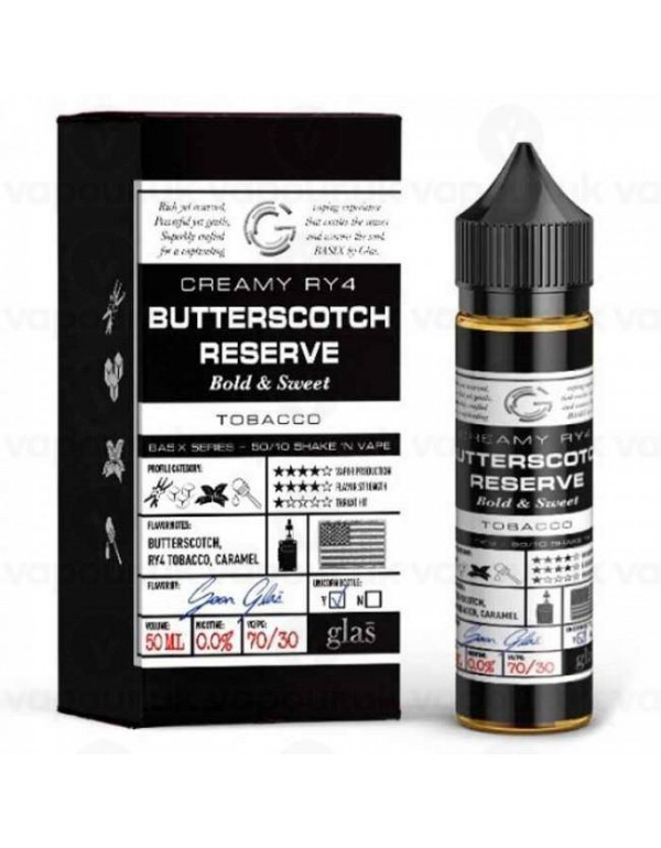 Glas Vapor - Basix Series - Butterscotch Reserve