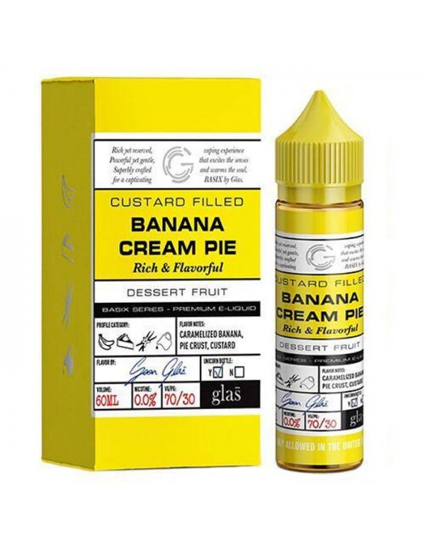 Glas Vapor - Basix Series - Banana Cream Pie