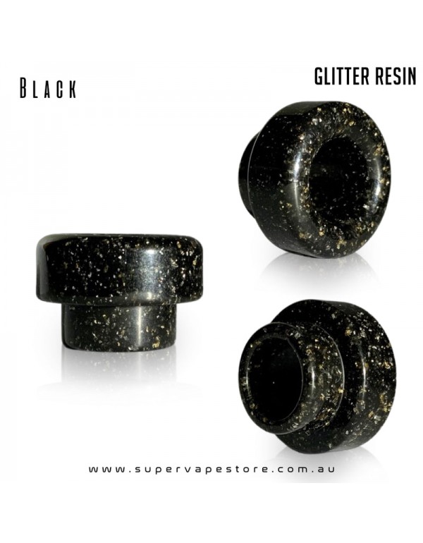 810 Drip Tips - Glitter Resin - Low-Profile