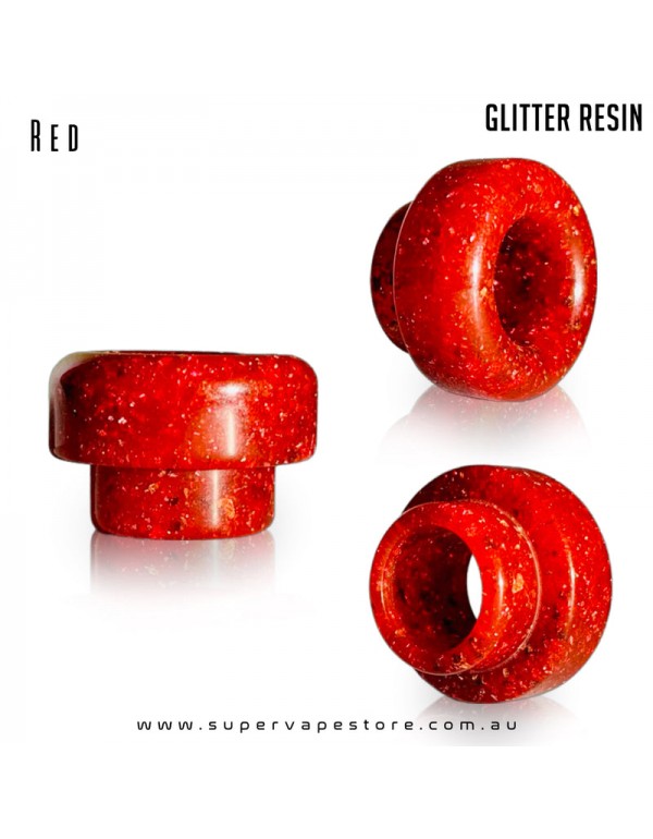810 Drip Tips - Glitter Resin - Low-Profile