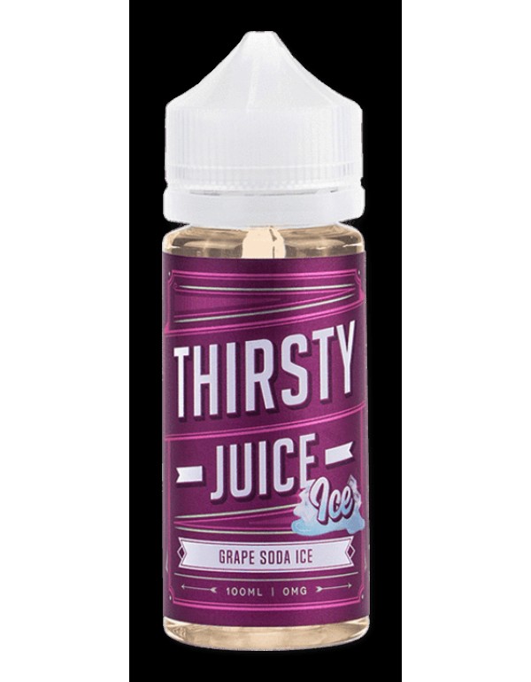 Thirsty Juice Co. - Grape Soda ICE E-Liquid - 100m...