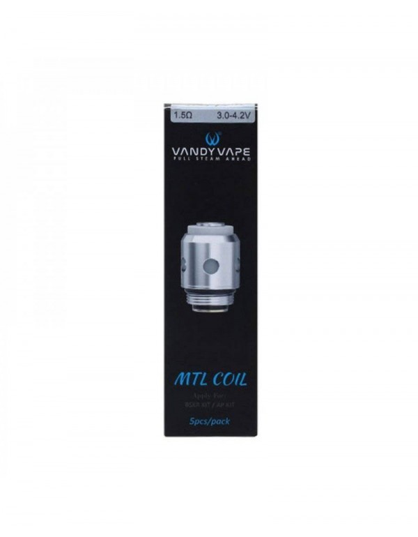 Vandy Vape Berserker/AP Apollo MTL Coils - 1.5 ohm / 1.8 ohm