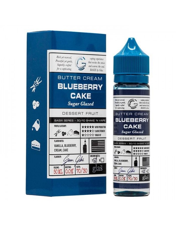 Glas Vapor - Basix Series - Blueberry cake