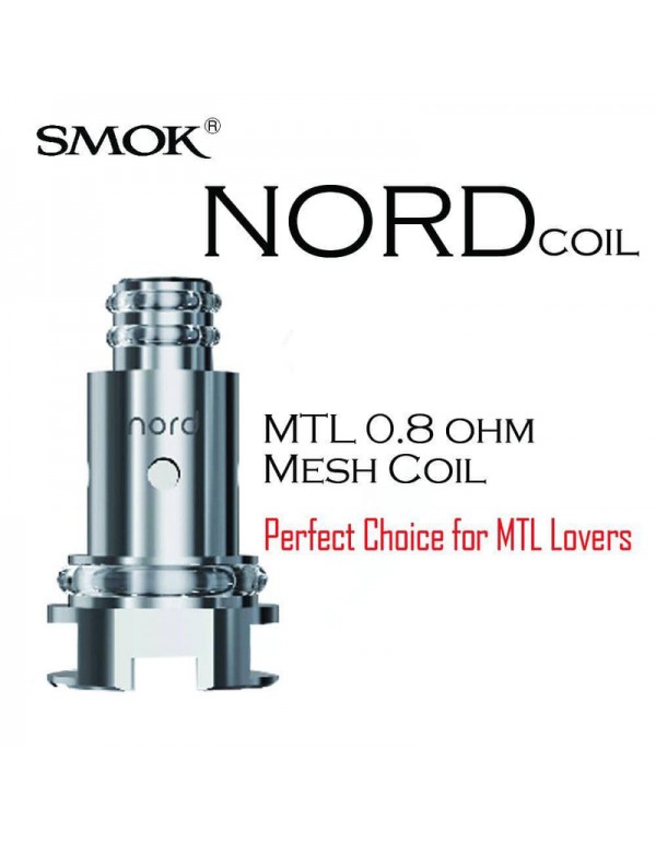 Smok Nord Replacement Pod Coils (5-Pack)