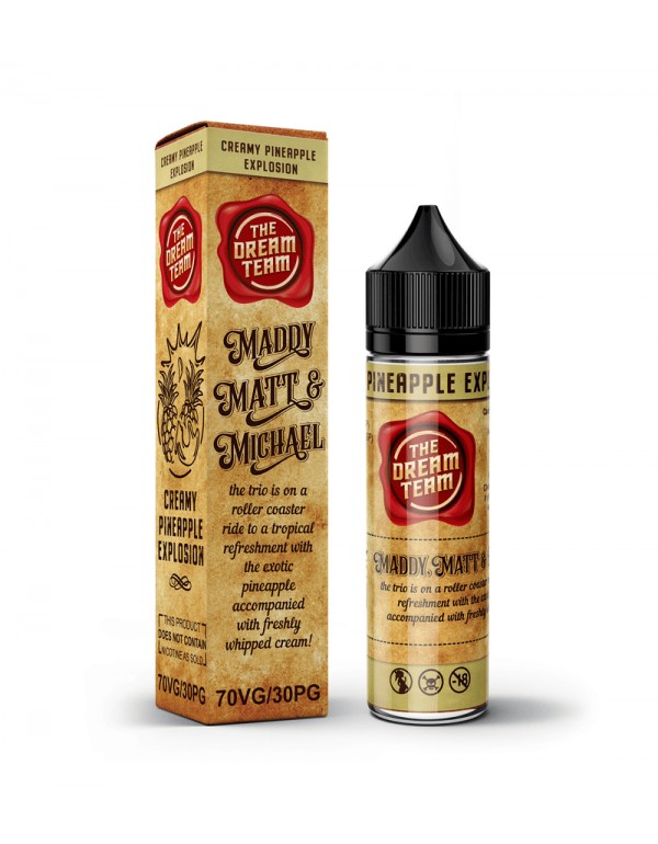 The Dream Team - Creamy Pineapple Explosion - 60ml