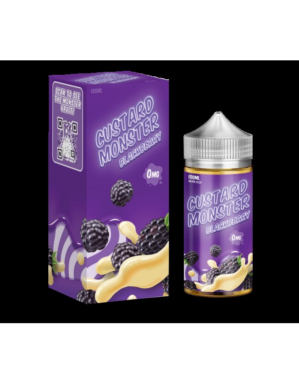 Custard Monster - Blackberry Custard - 100ml