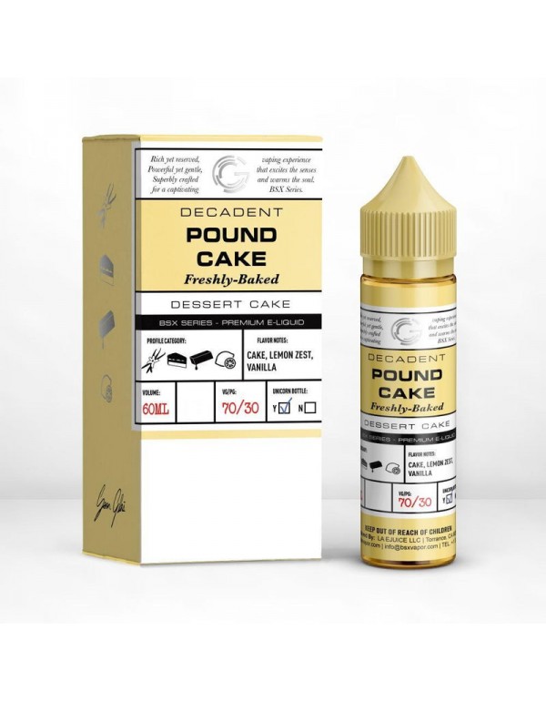 Glas Vapor - Basix Series - Pound Cake