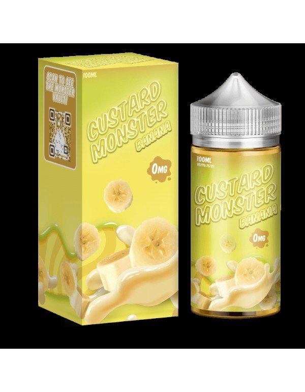 Custard Monster - Banana Custard - 100ml