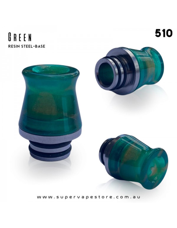 510 Drip Tip - Resin Steel Base