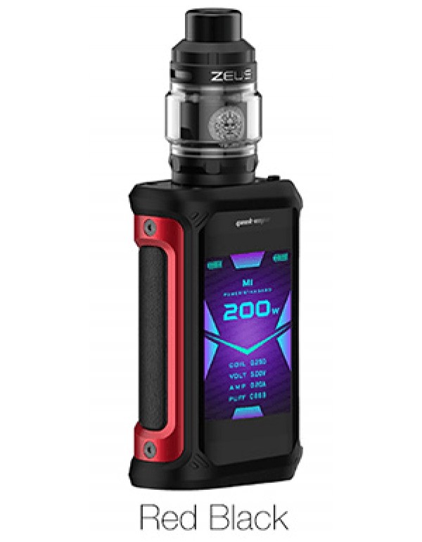 Geekvape Aegis X 200W Box Mod Kit With ZEUS Sub Ohm Tank - 5ml