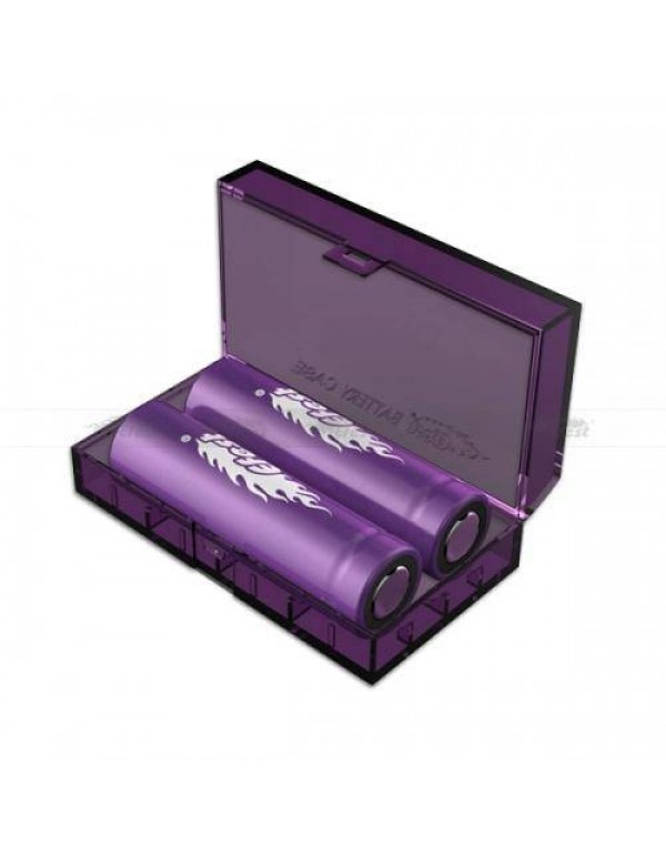 Efest Battery Hard Plastic Case to fit 2 x 18650 Batteries
