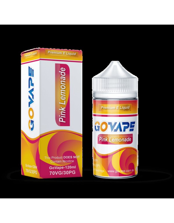 GO VAPE PREMIUM E-LIQUID - PINK LEMONADE - 120ml
