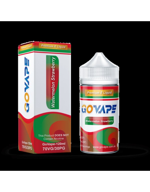 GO VAPE PREMIUM E-LIQUID - WATERMELON STRAWBERRY -...