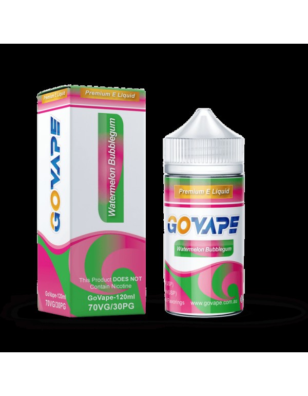 GO VAPE PREMIUM E-LIQUID - WATERMELON BUBBLEGUM - ...