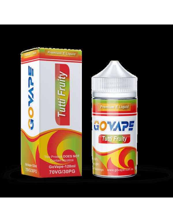 GO VAPE PREMIUM E-LIQUID - TUTTI FRUITY - 120ml