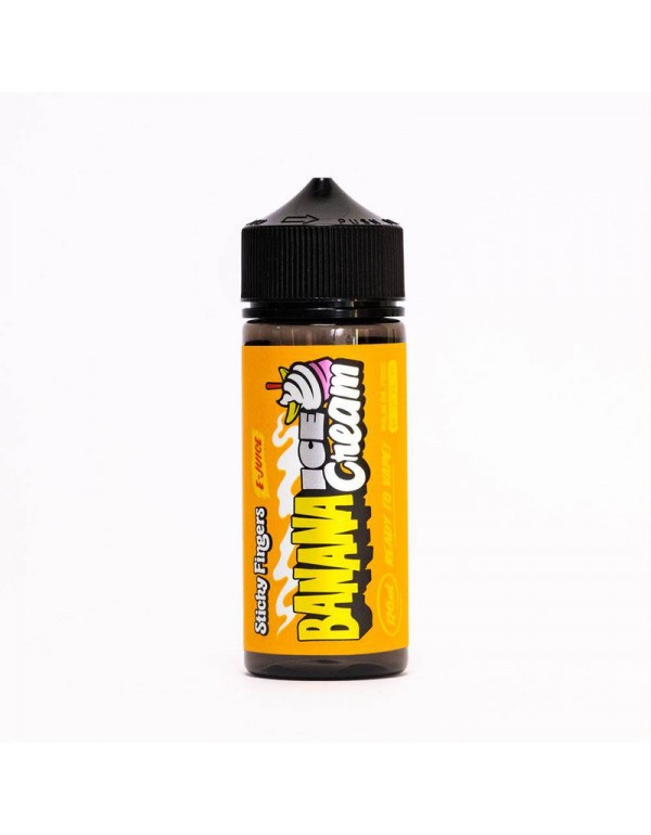 Sticky Fingers Ejuice - Banana Ice Cream