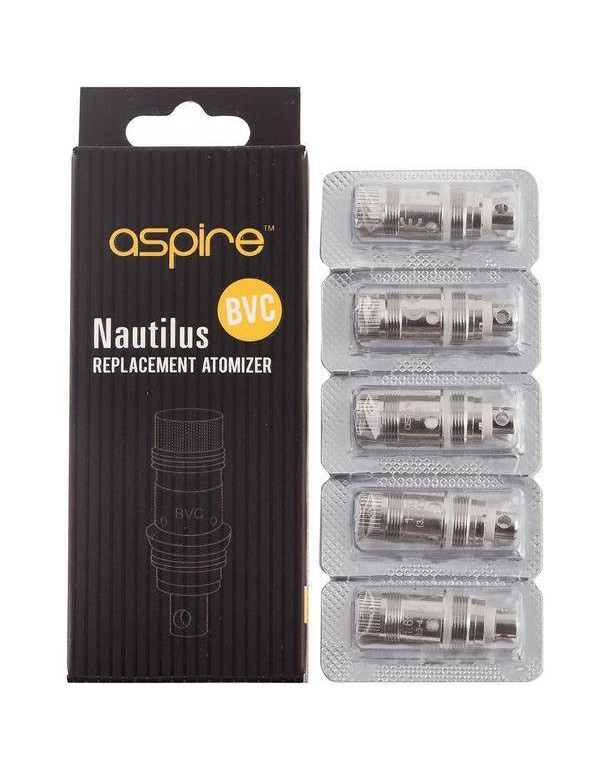 Aspire Nautilus MTL- BVC Replacement Coil (5 Pack)