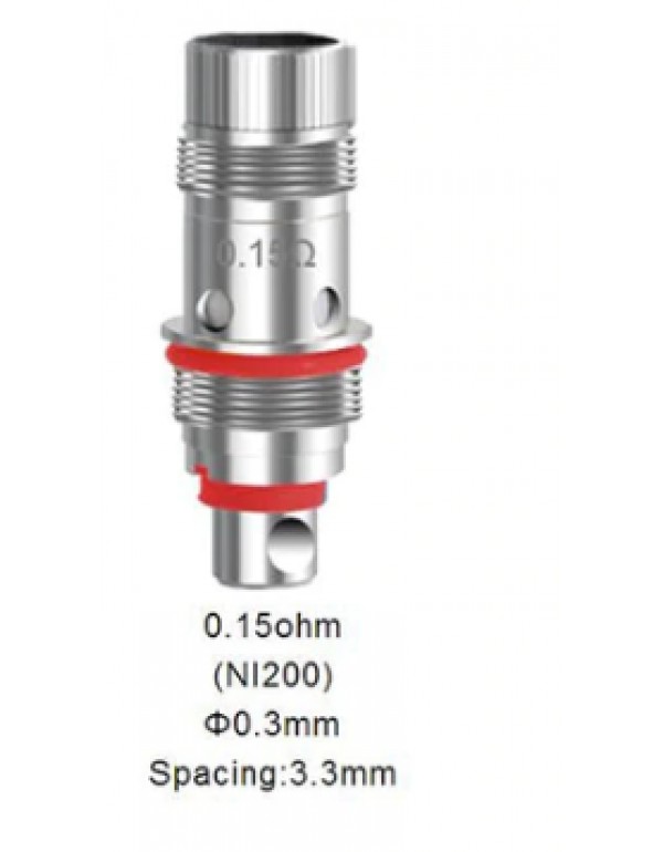 Aspire Nautilus MTL- BVC Replacement Coil (5 Pack)