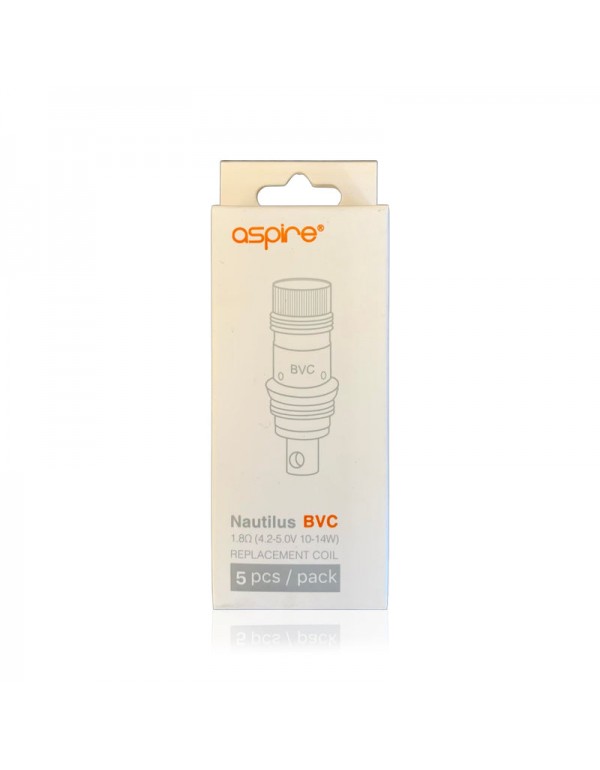 Aspire Nautilus MTL- BVC Replacement Coil (5 Pack)