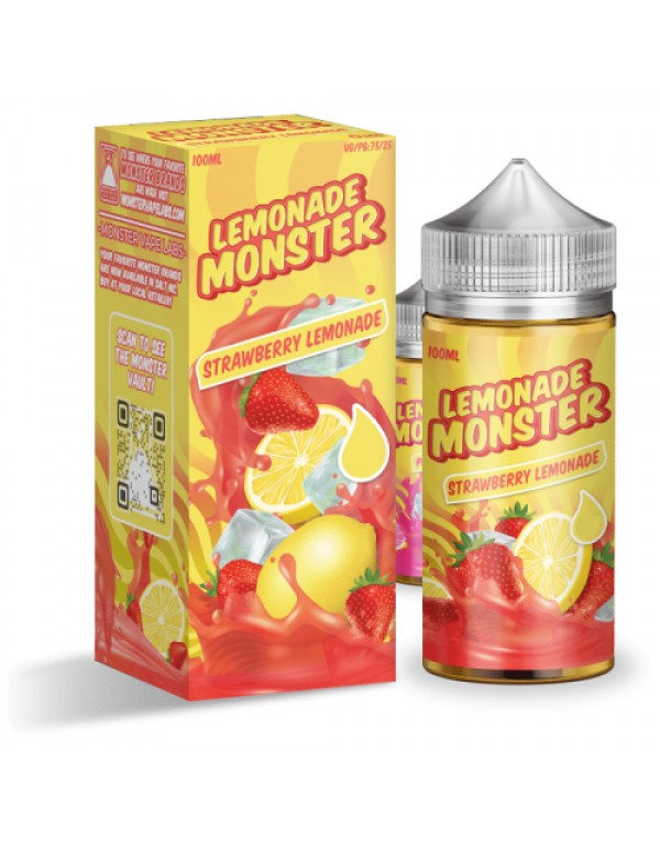 Lemonade Monster 100ml | Strawberry Lemonade