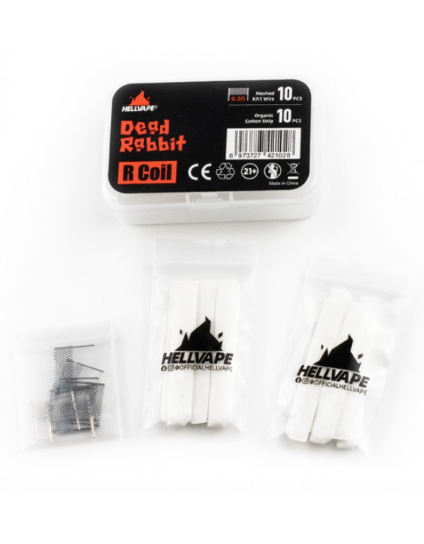 Hellvape Dead Rabbit R Tank Coil (10pcs/Pack)