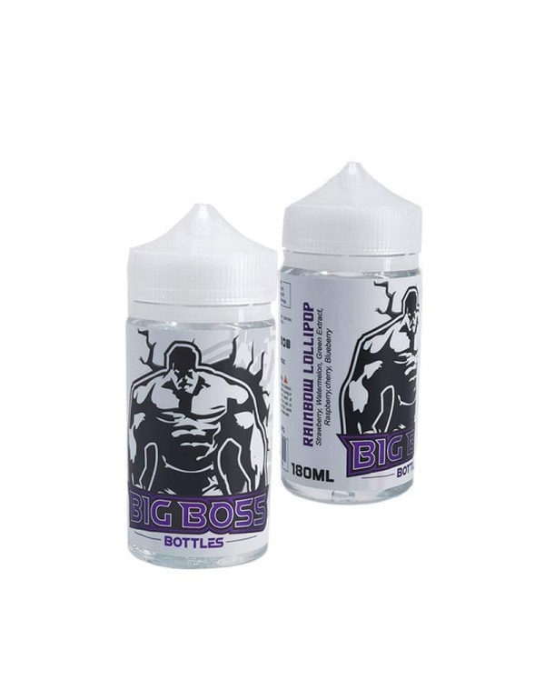 Big Boss Bottles - Rainbow Lollipop - 180ml