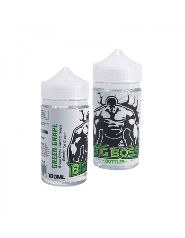 Big Boss Bottles - Green Grape - 180ml