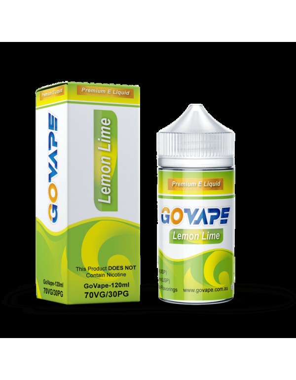 GO VAPE PREMIUM E-LIQUID - LEMON LIME - 120ml
