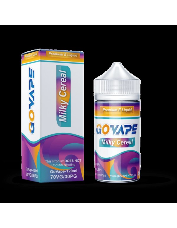 GO VAPE PREMIUM E-LIQUID - MILKY CEREAL - 120ml