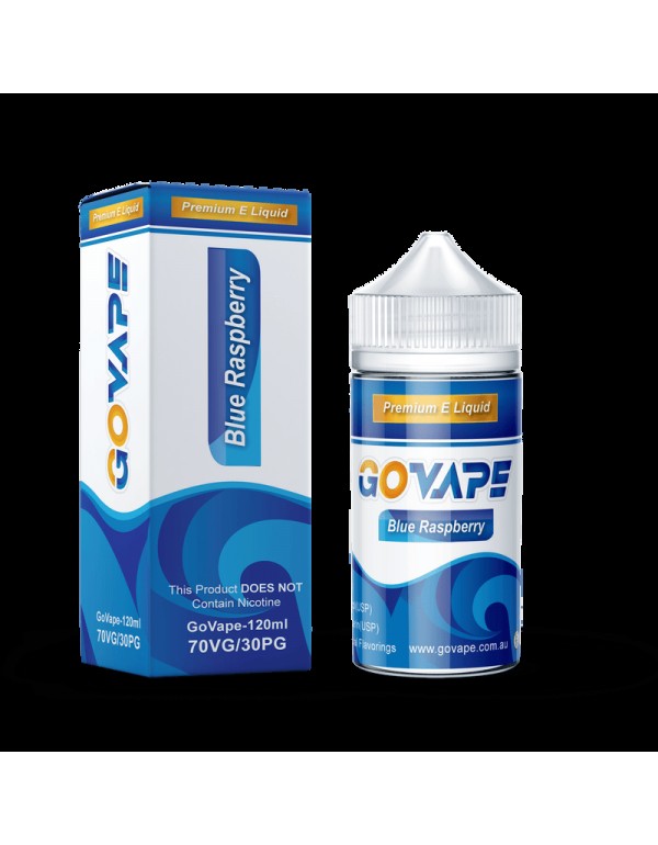 GO VAPE PREMIUM E-LIQUID - BLUE RASPBERRY - 120ml