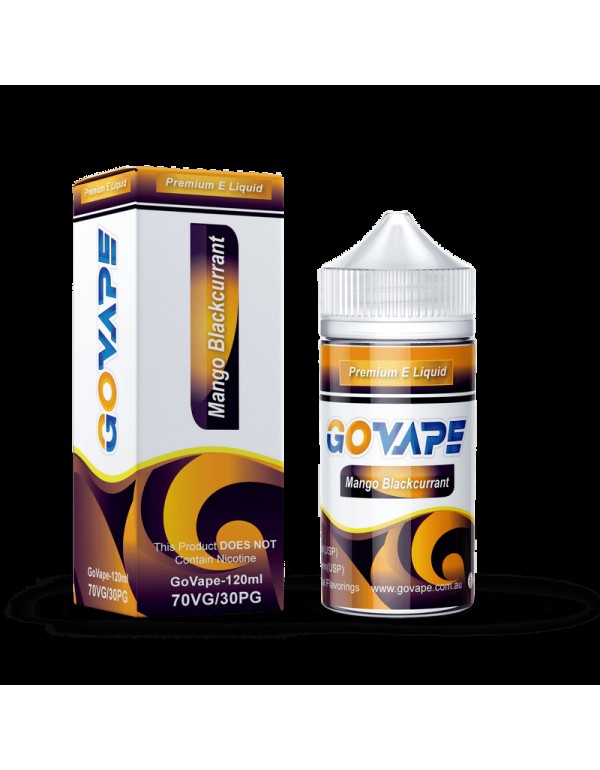 GO VAPE PREMIUM E-LIQUID - MANGO BLACKCURRANT - 12...