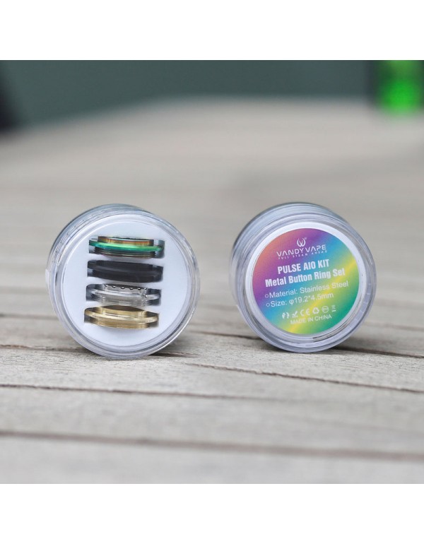 Vandy Vape Pulse Aio Metal Button Ring 4pcs