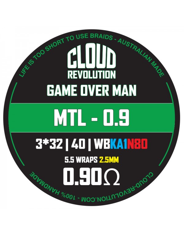 Cloud Revolution Premium Hand Crafted Coils