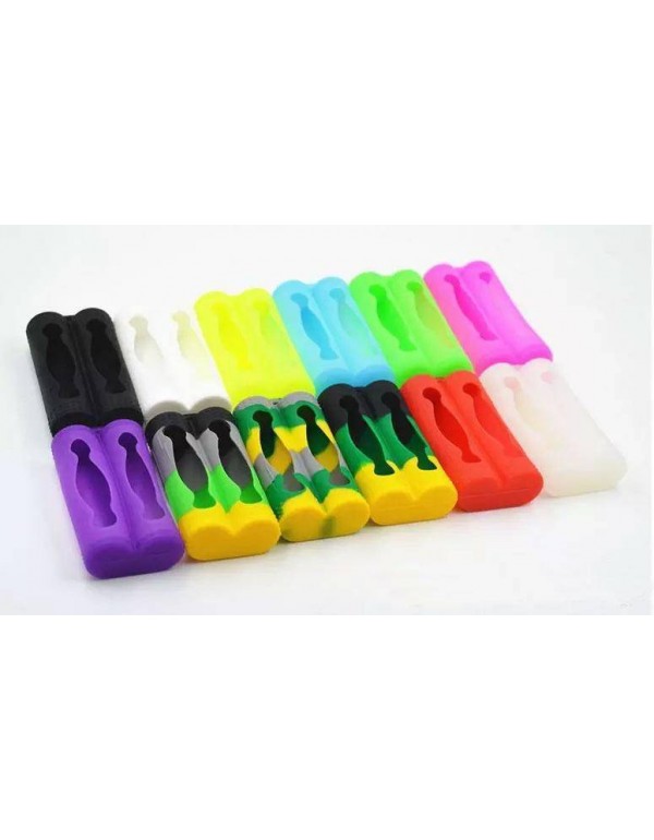 Dual 18650 Silicone Battery Case