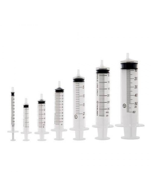 Syringes - 1ml, 5ml, 10ml & 30ml - 5pcs
